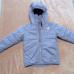 Lavendar Reversible North Face Jacket 5T